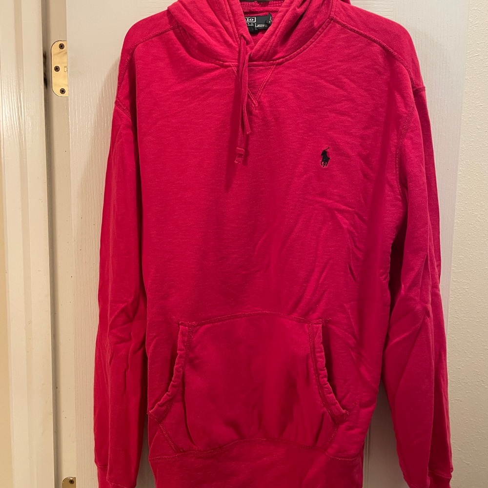 Ralph Lauren Red Sweatshirt Hoodie